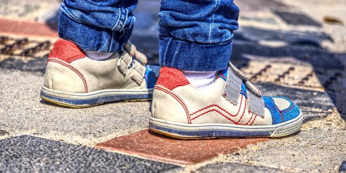 This photo is of sneakers.