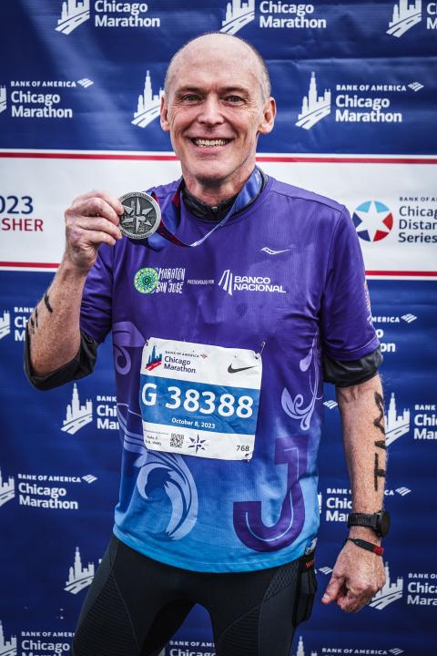 Chicago Marathon TEAM DEBRA
