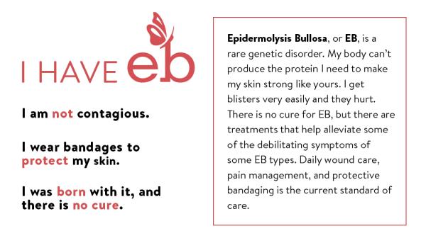 Epidermolysis Bullosa Informational Card