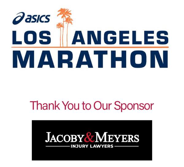 2027 Asics Los Angeles Marathon